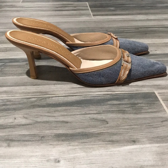 European Made Slip on Heels - Picture 2 of 6